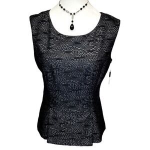 Calvin Klein Lace Textured Blouse